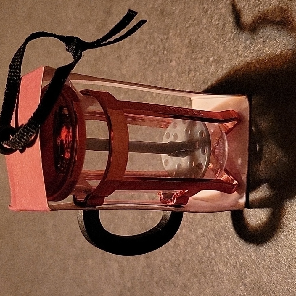 Starbucks NWT Rare EU Red French Press Ornanent